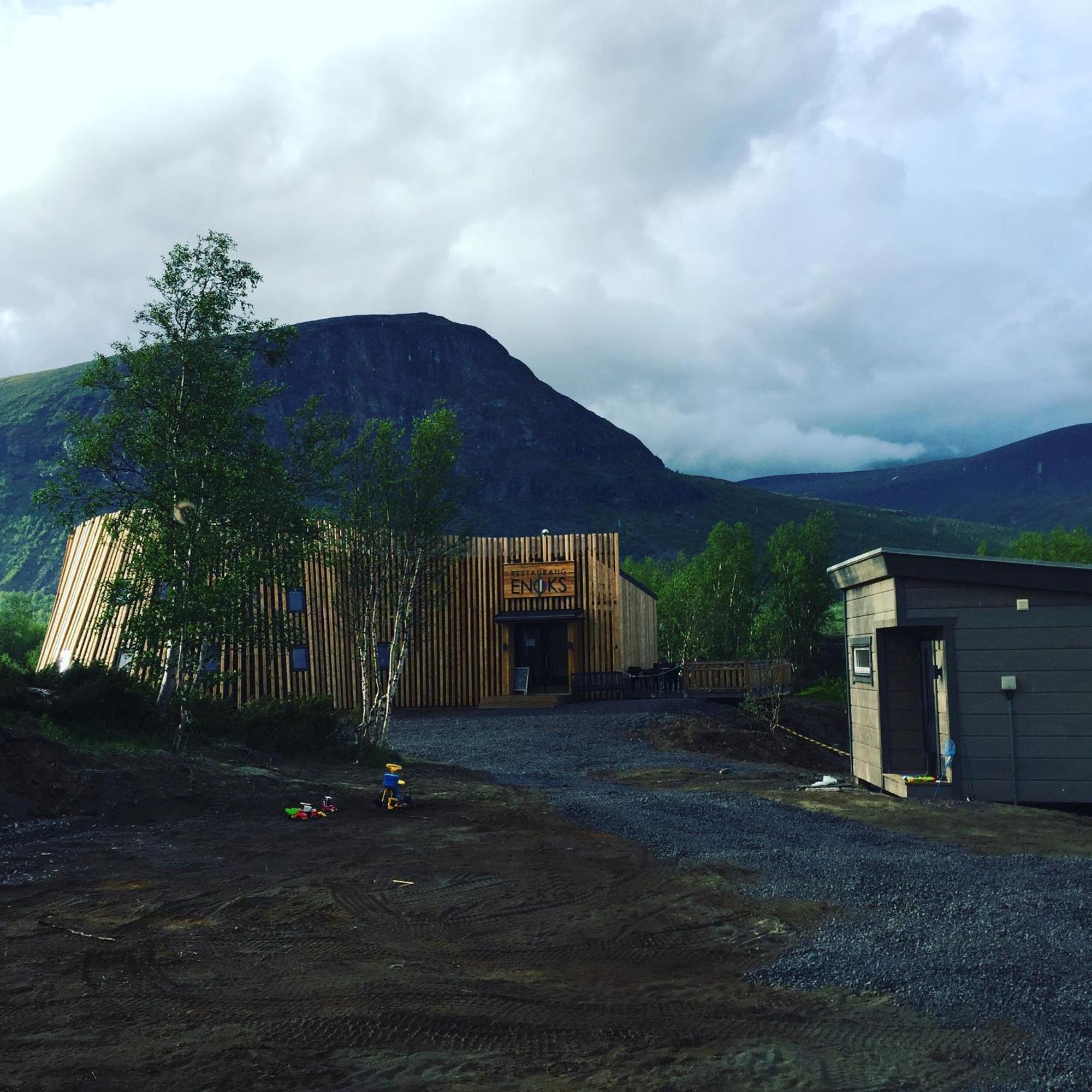 Enoks i Láddjujávri Vila Nikkaluokta Exterior foto